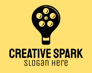 Film Idea Lightbulb logo
