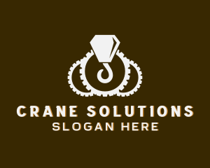 Construction Crane Hook logo