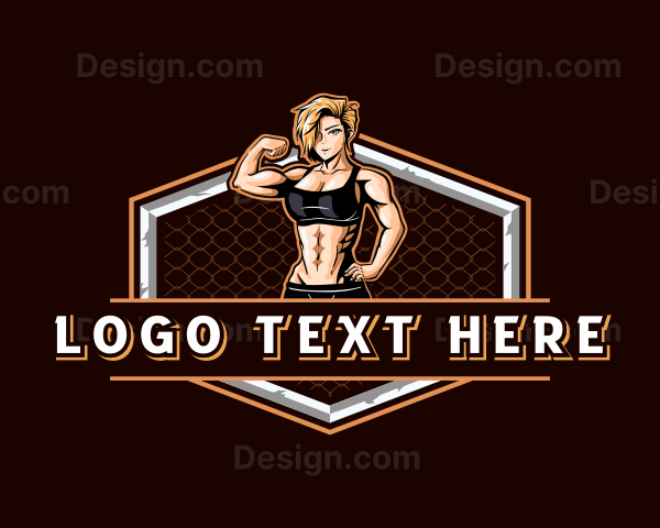 Strong Woman CrossFit Logo