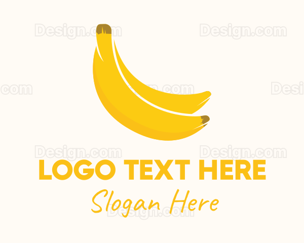 Banana Fruit Market Logo