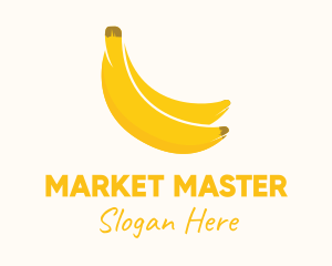 Banana Fruit Market  logo design