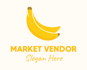 Banana Fruit Market  logo design