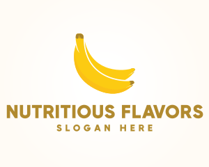 Yellow Banana Fruit  logo