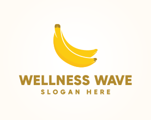 Yellow Banana Fruit  logo