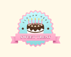 Birthday Cake Bakery logo design