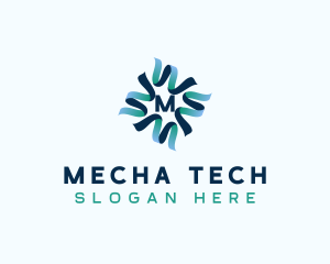 Digital Media Tech logo design