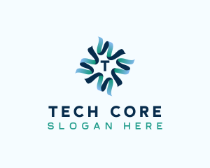 Digital Media Tech logo design