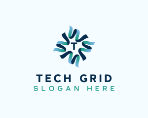 Digital Media Tech logo design