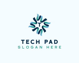 Digital Media Tech logo design