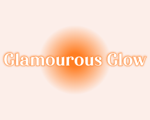 Beauty Blush Glow logo design