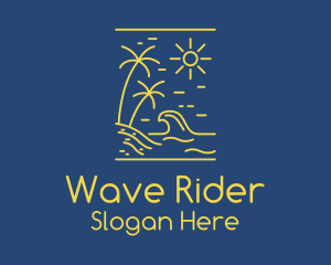 Coastal Beach Surf logo