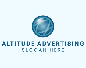 Global Advertising Company logo design