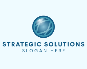 Global Advertising Company logo design