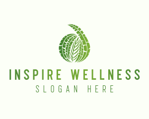 Vegan Garden Wellness logo design