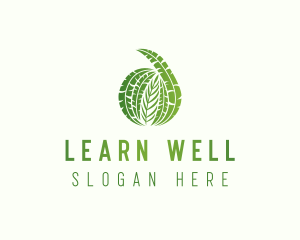 Vegan Garden Wellness logo design