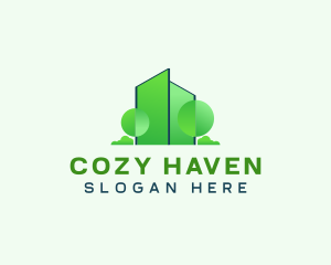 Nature Home Residence logo design