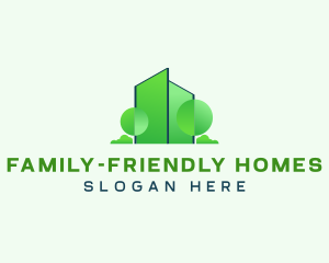 Nature Home Residence logo design