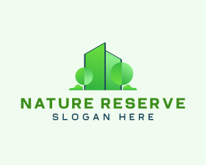 Nature Home Residence logo design