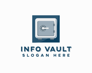 Security Vault Locker logo design