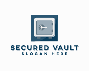 Security Vault Locker logo design