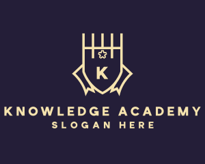 Star Academy Shield logo design