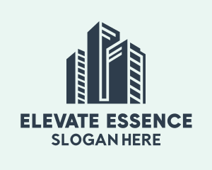 Skyscraper Hotel Contractor  Logo