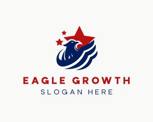 American Eagle Star logo design