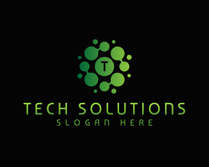 Tech Dots Software logo design