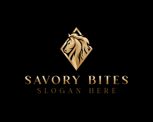 Stallion Horse Equestrian logo