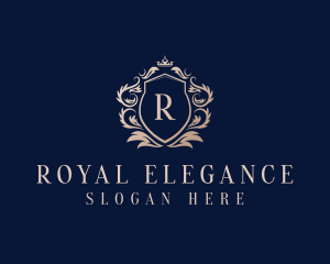 Royal Shield Boutique logo design