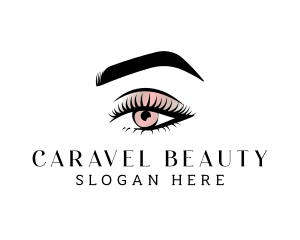 Eye Makeup Beauty logo design