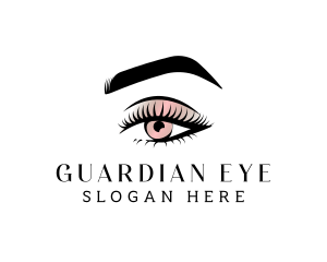 Eye Makeup Beauty logo design