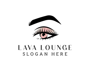 Eye Makeup Beauty logo design