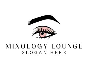 Eye Makeup Beauty logo design