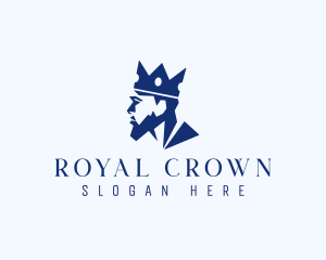 King Crown Monarch logo design