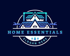 Home Plumbing Drainage  logo design