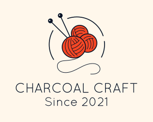 Crochet Yarn Craft logo design