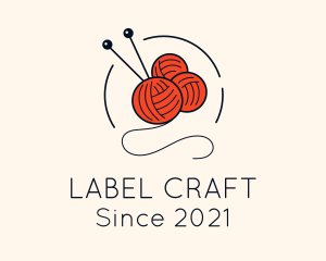 Crochet Yarn Craft logo design