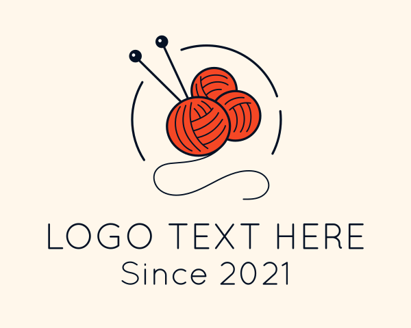 Knitter logo example 3