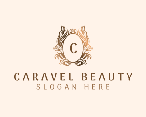 Decorative Floral Spa logo design