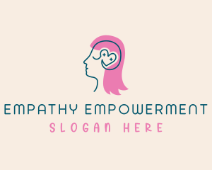 Human Brain Psychology logo design