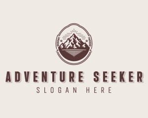 Mountaineer Summit Adventure logo design