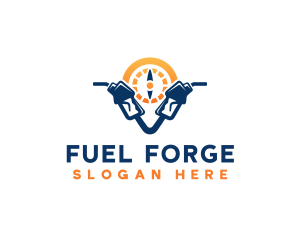 Gas Petroleum Fuel logo design