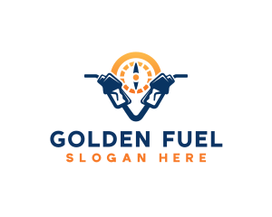 Gas Petroleum Fuel logo design