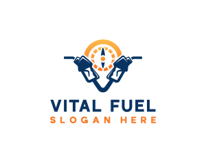 Gas Petroleum Fuel logo design