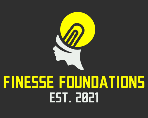 Light Bulb Head logo