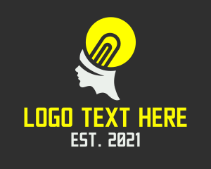 Light Bulb Head logo