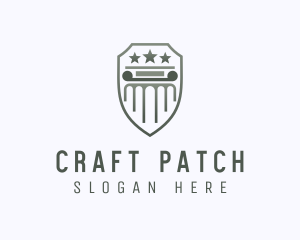 Star Pillar Shield logo design