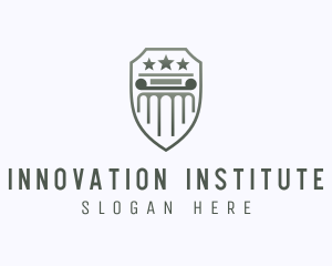 Institution Star Pillar logo design