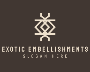 Ethnic Weave Print logo